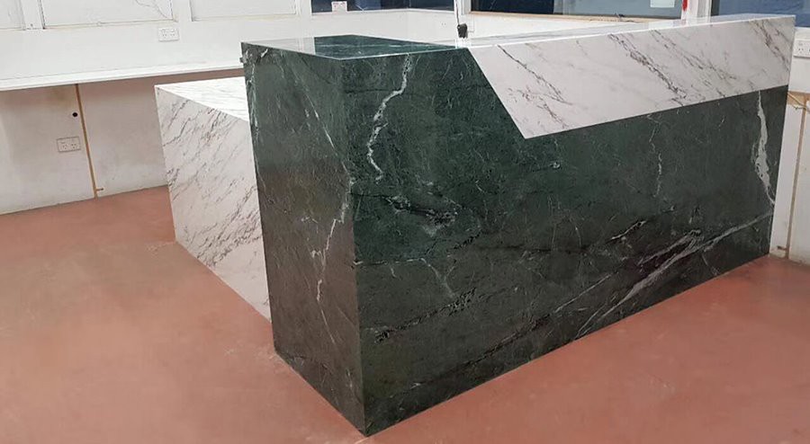 Verde Alpi Marble Counter