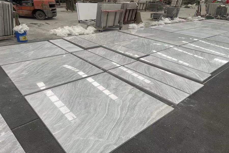 Ice White Marble Tile Cross Cut Ice White Marble Tile Cross Cut