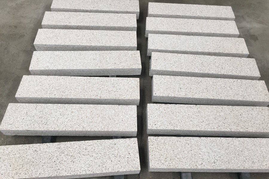 Misty Beige Granite Bushhammered Tile Misty Beige Granite Bushhammered Tile